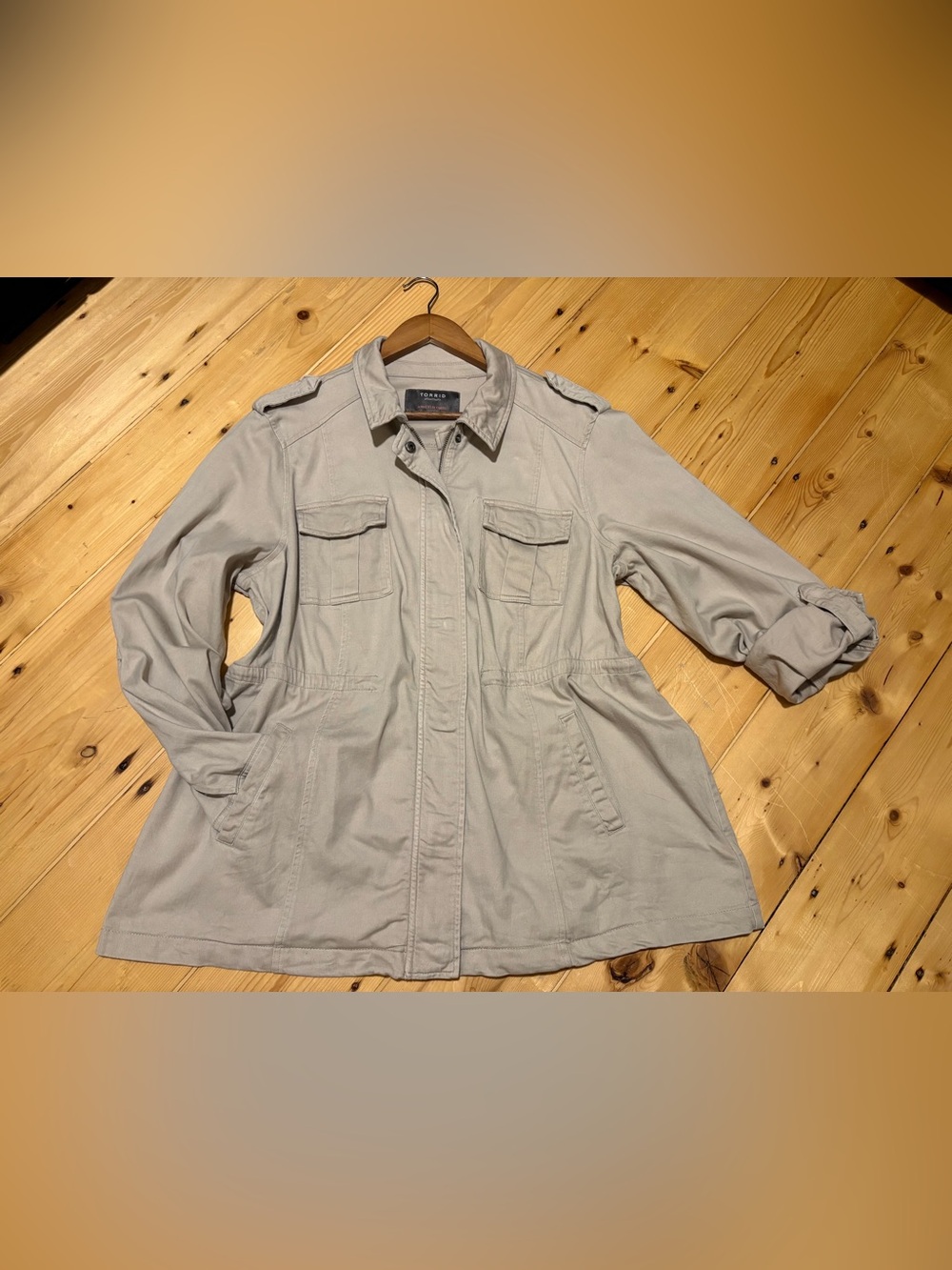 Torrid Utility Jacket - Picture 6 of 9